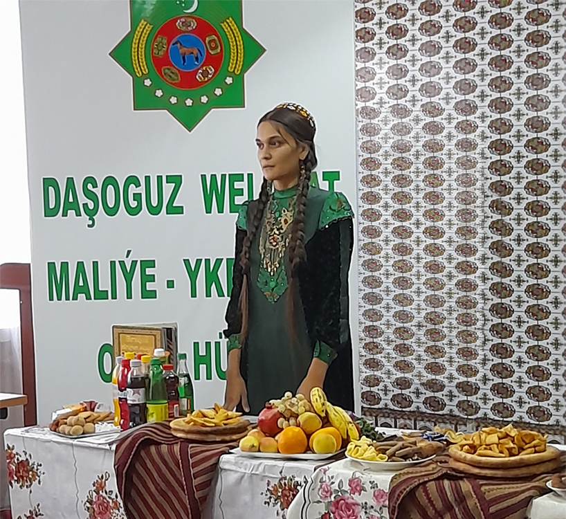 “BEREKETLI TÜRKMEN SAÇAGY” ATLY TALYP GYZLARYŇ ARASYNDA GEÇIRILJEK BÄSLEŞIK